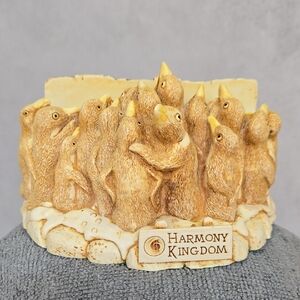 Harmony Kingdom "Holding Court" Penguins